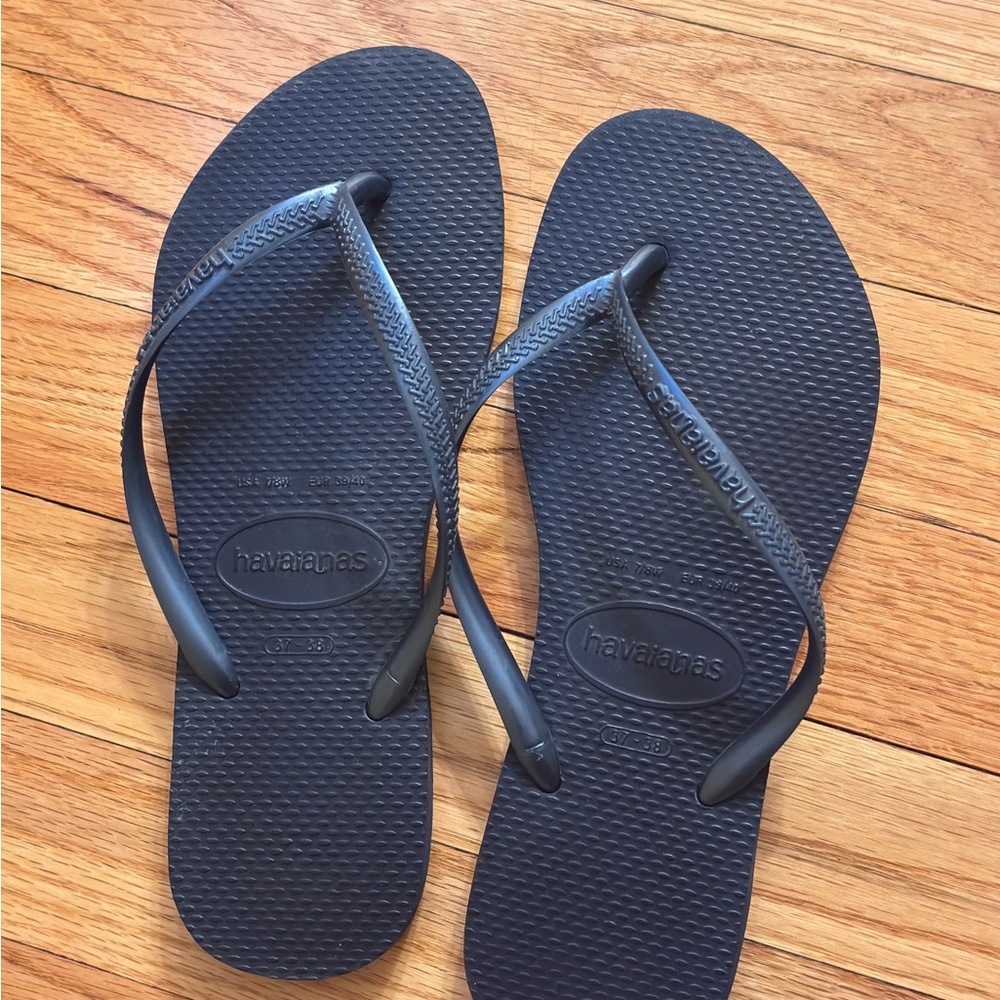 Havaianas Navy Flip Flops